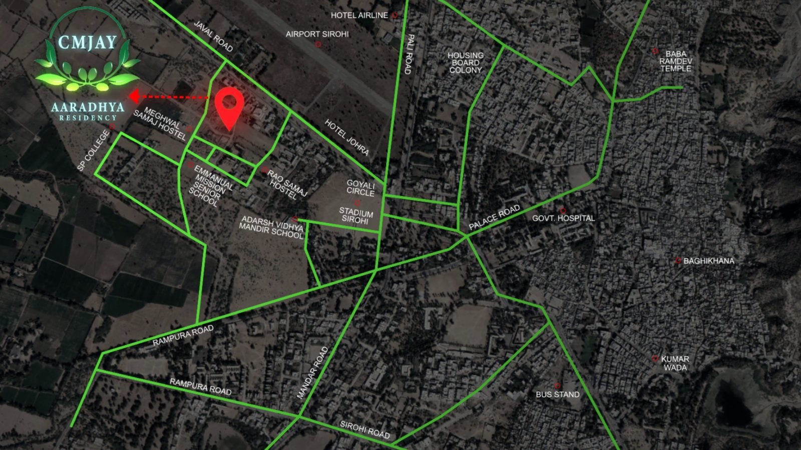 Location Map - Sirohi