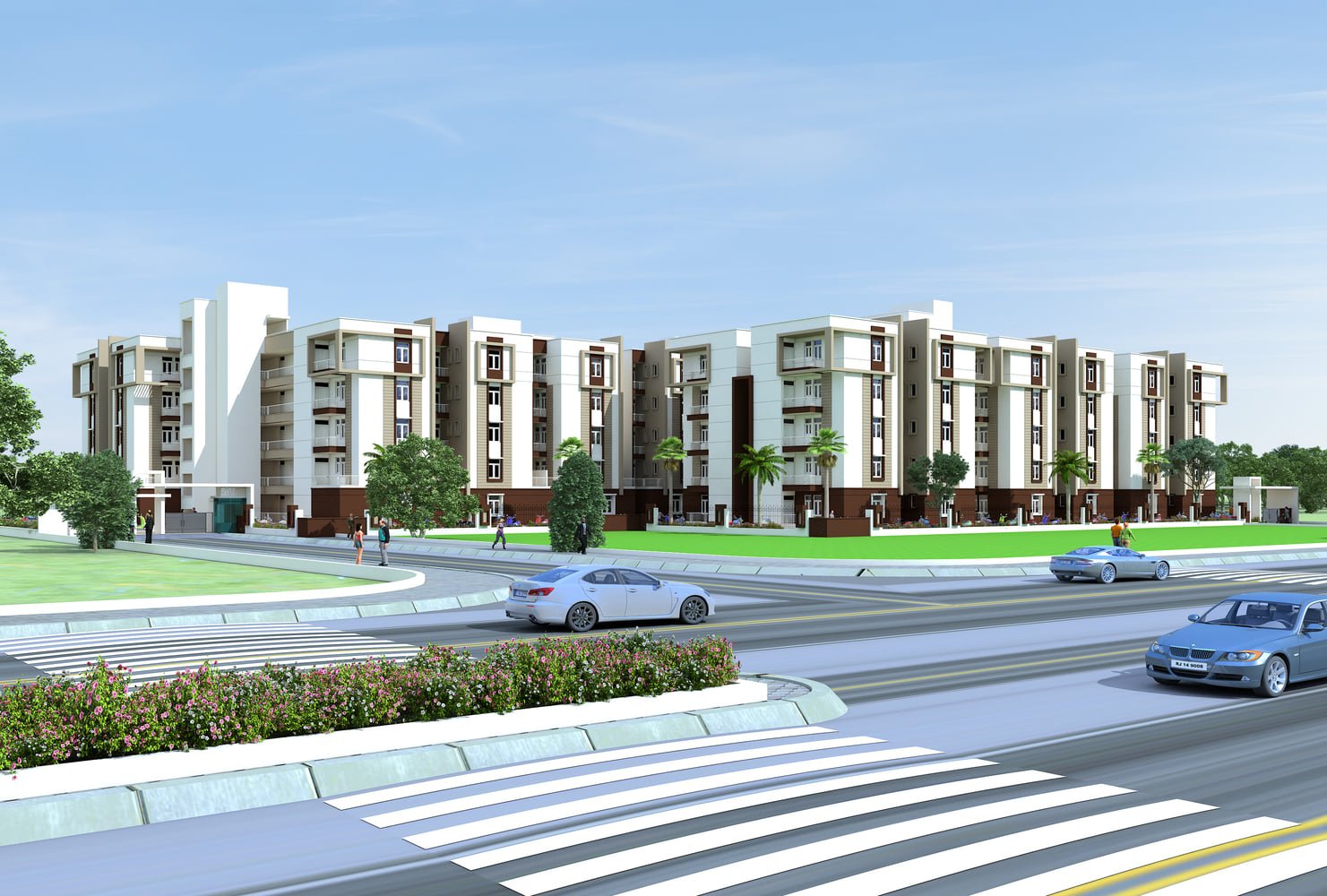 Shree Residency 3D View